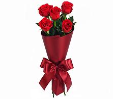 Букет 5 Красных роз Эдлесс Лав в Нижнесортымском