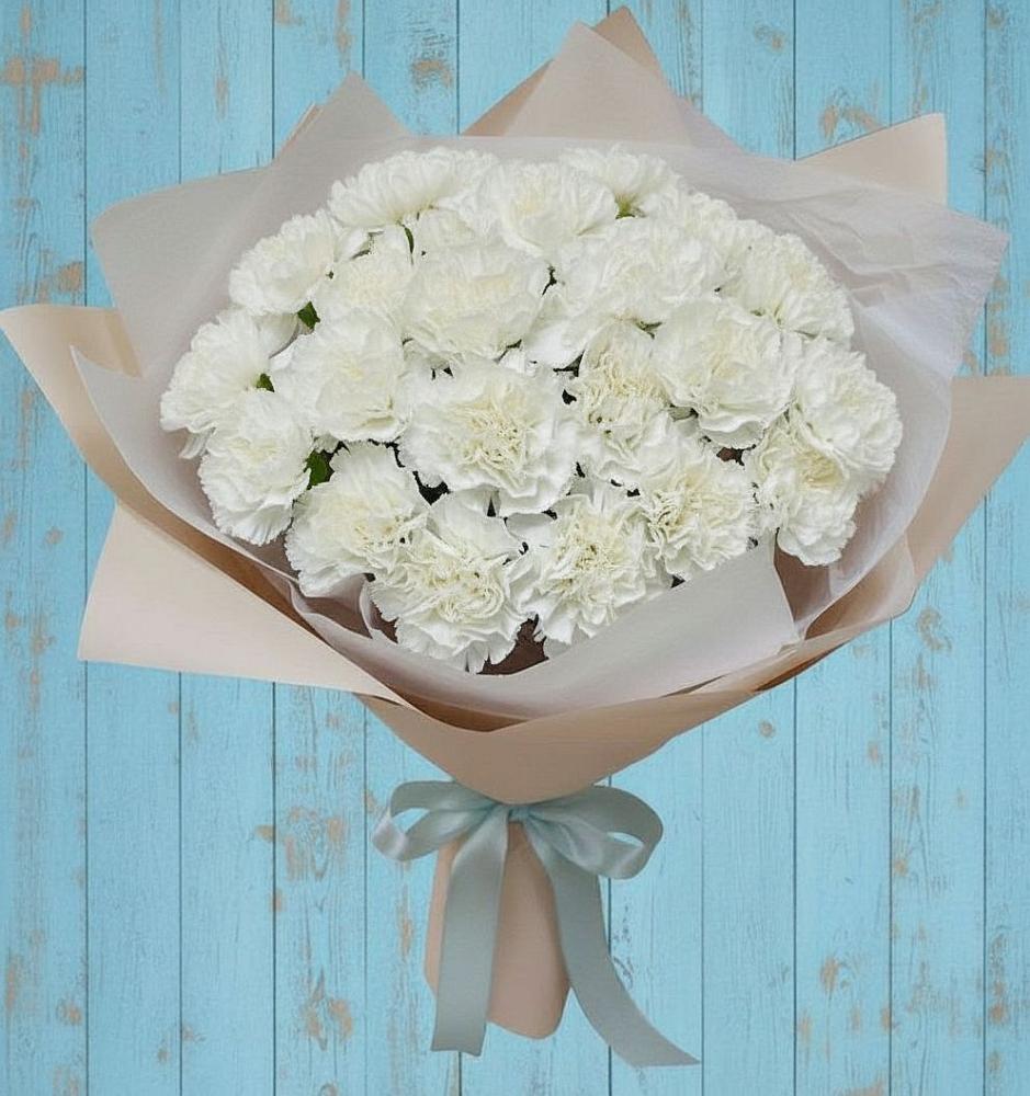 Букет цветов из: Гвоздики в Нижнесортымском