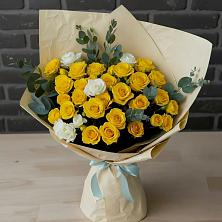Букет цветов из:  Розы в Нижнесортымском