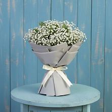Букет цветов из:  Гипсофила в Нижнесортымском