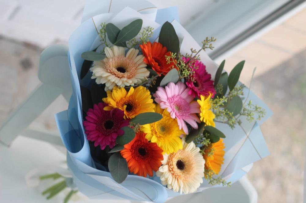 Букет цветов из: Герберы в Нижнесортымском