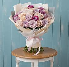 Букет цветов из:  Розы в Нижнесортымском