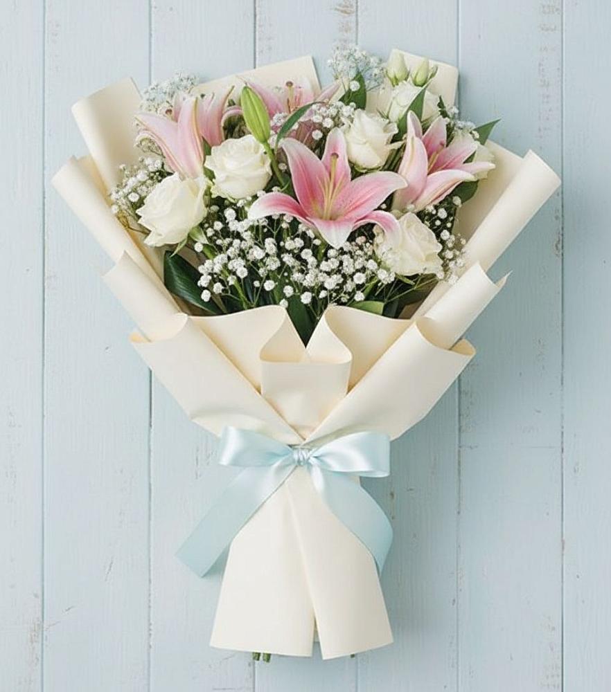 Букет цветов из: Лилии в Нижнесортымском