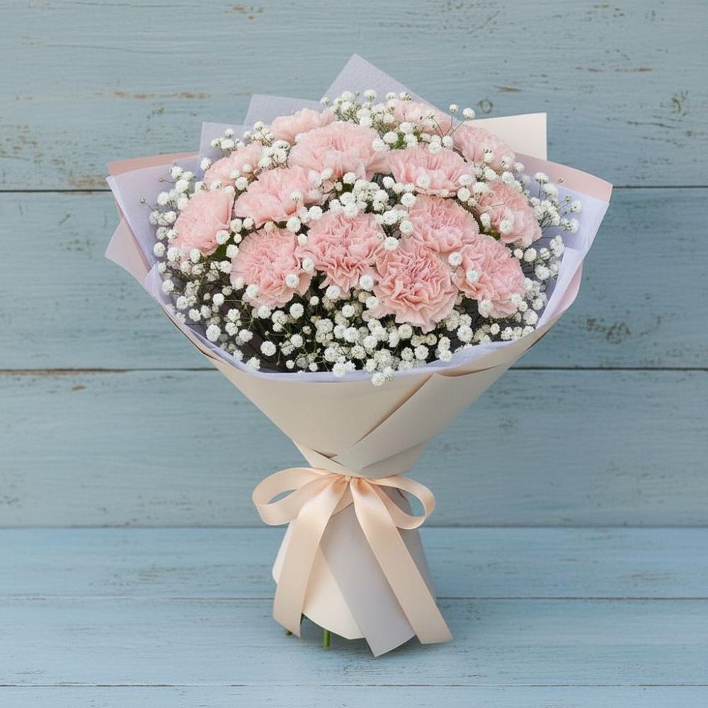 Букет цветов из: Гвоздики в Нижнесортымском