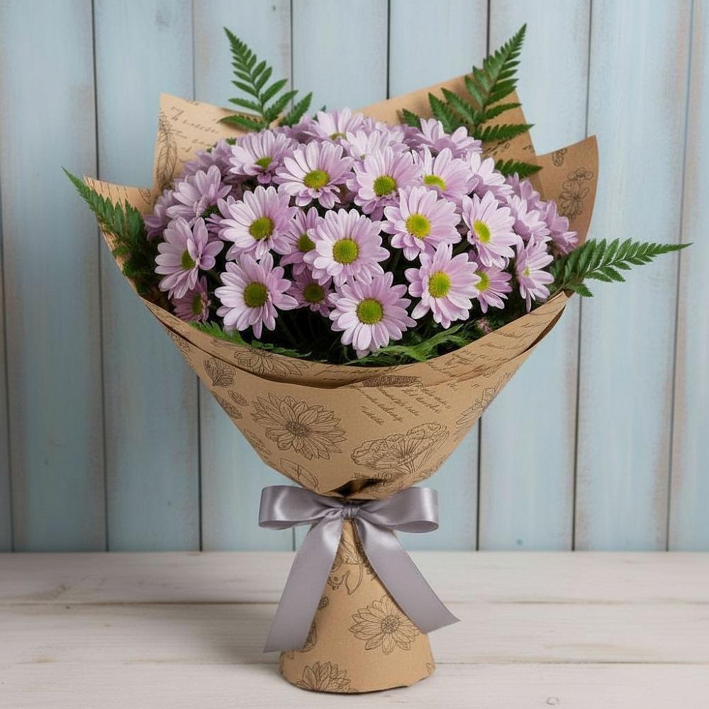 Букет цветов из: Хризантемы в Нижнесортымском
