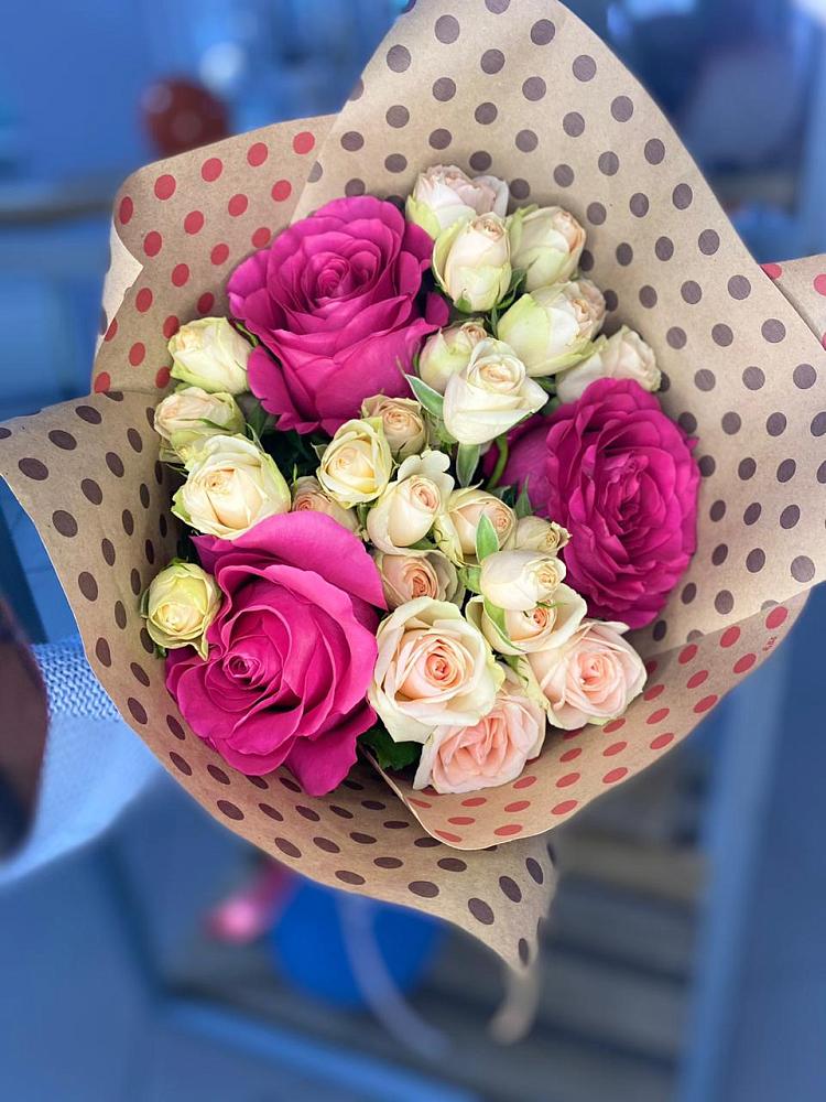 Букет цветов из: Розы в Нижнесортымском