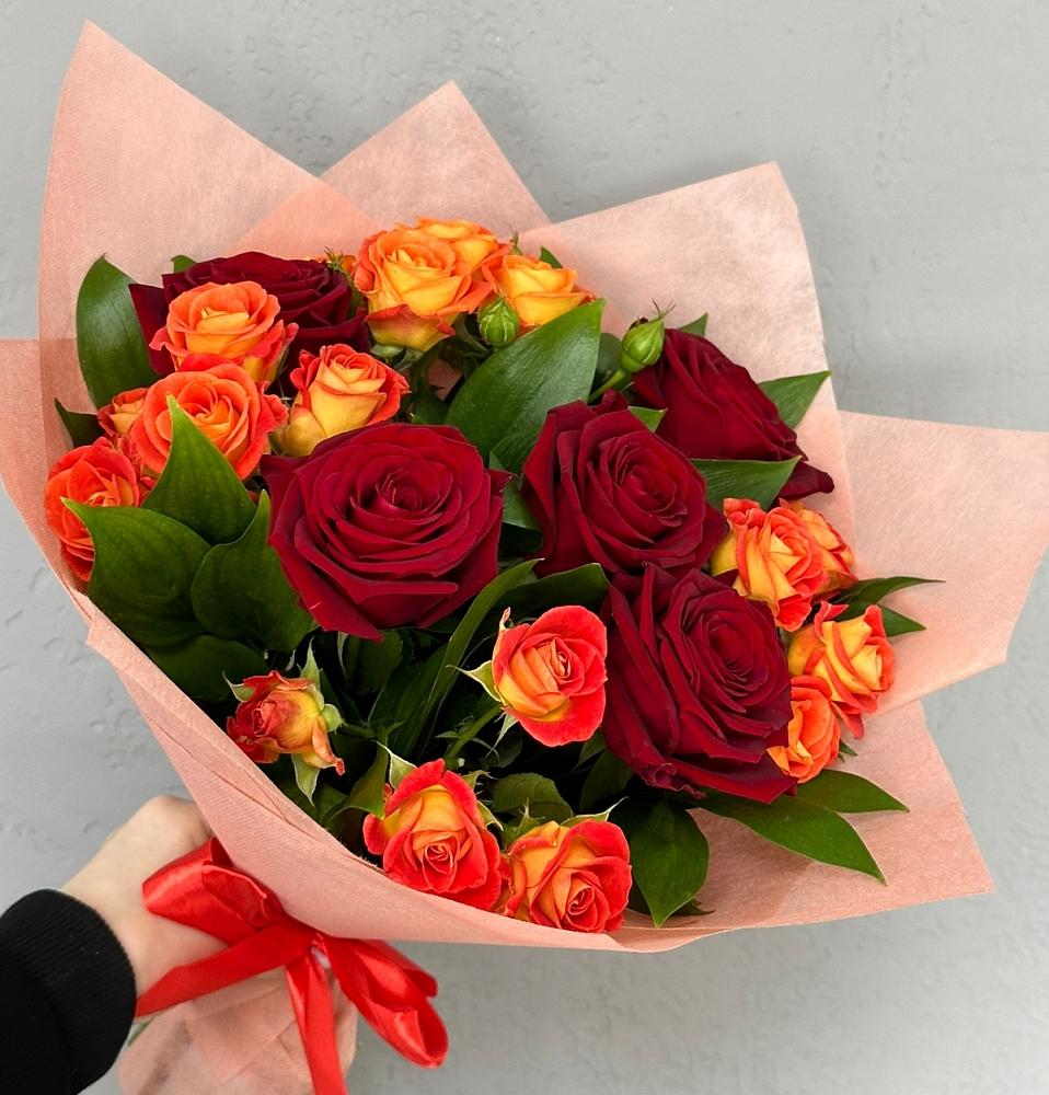 Букет Любовь и восторг в Нижнесортымском