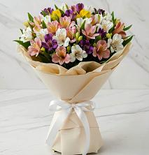 Букет цветов из:  Альстромерии в Нижнесортымском