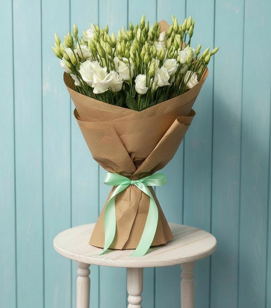 Букет цветов из: Лизиантусы в Нижнесортымском