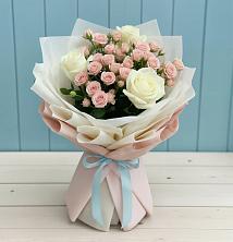 Букет цветов из:  Розы в Нижнесортымском