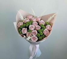 Букет цветов из:  Розы и Хризантемы в Нижнесортымском