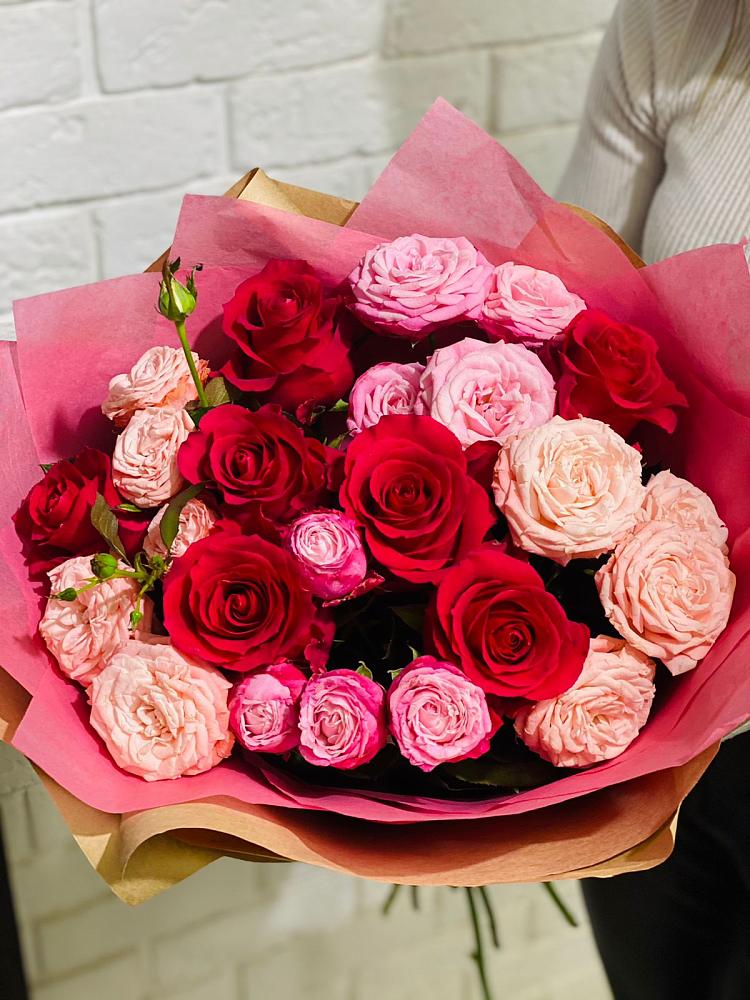 Букет цветов из: Розы в Нижнесортымском