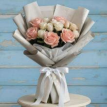 Букет цветов из:  Розы в Нижнесортымском