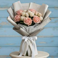 Букет цветов из:  Розы в Нижнесортымском