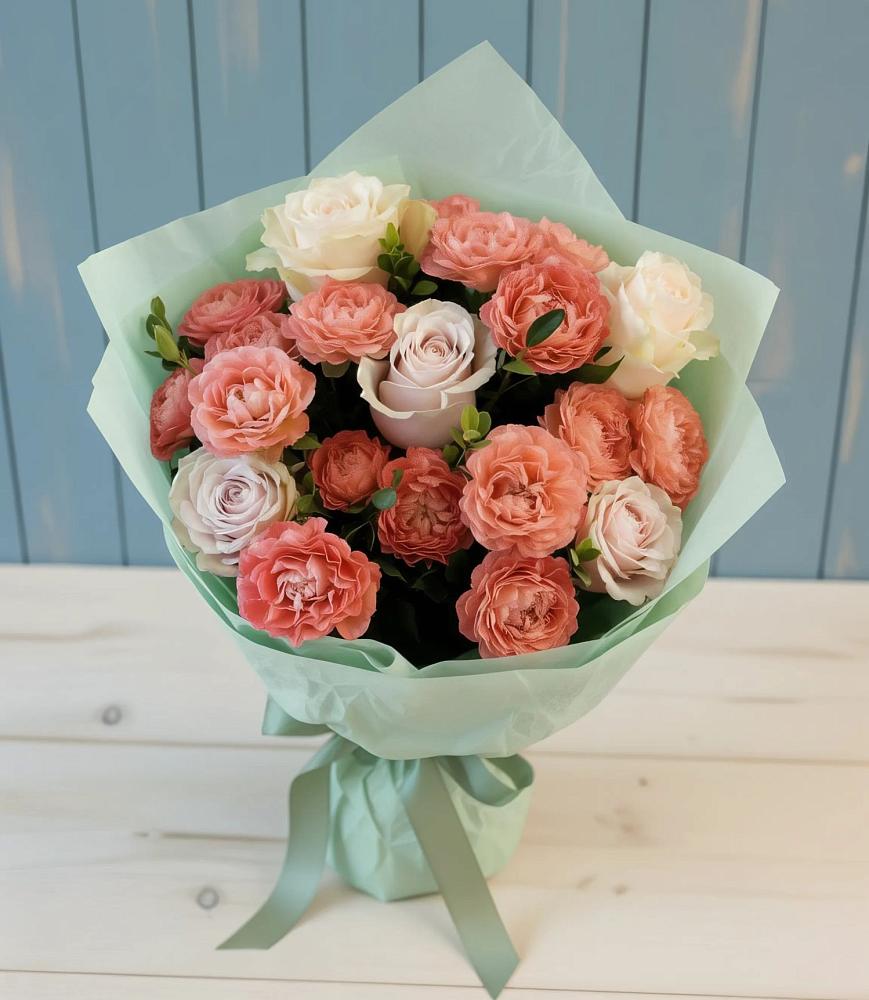 Букет цветов из: Розы в Нижнесортымском