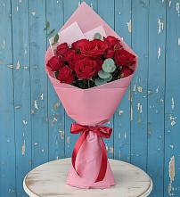 Букет цветов из:  Розы в Нижнесортымском