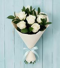 Букет цветов из:  Розы в Нижнесортымском