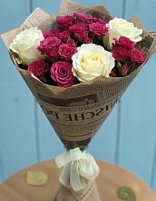 Букет цветов из:  Розы в Нижнесортымском