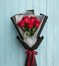Букет цветов из:  Розы в Нижнесортымском