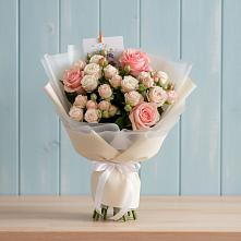 Букет цветов из:  Розы в Нижнесортымском