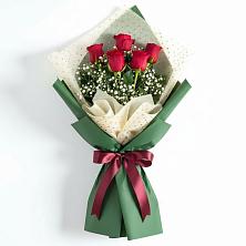 Букет цветов из:  Розы в Нижнесортымском