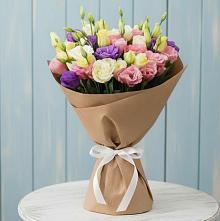 Букет цветов из:  Лизиантусы в Нижнесортымском