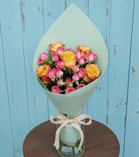 Букет цветов из:  Розы в Нижнесортымском