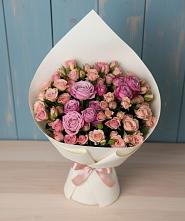 Букет цветов из:  Розы в Нижнесортымском